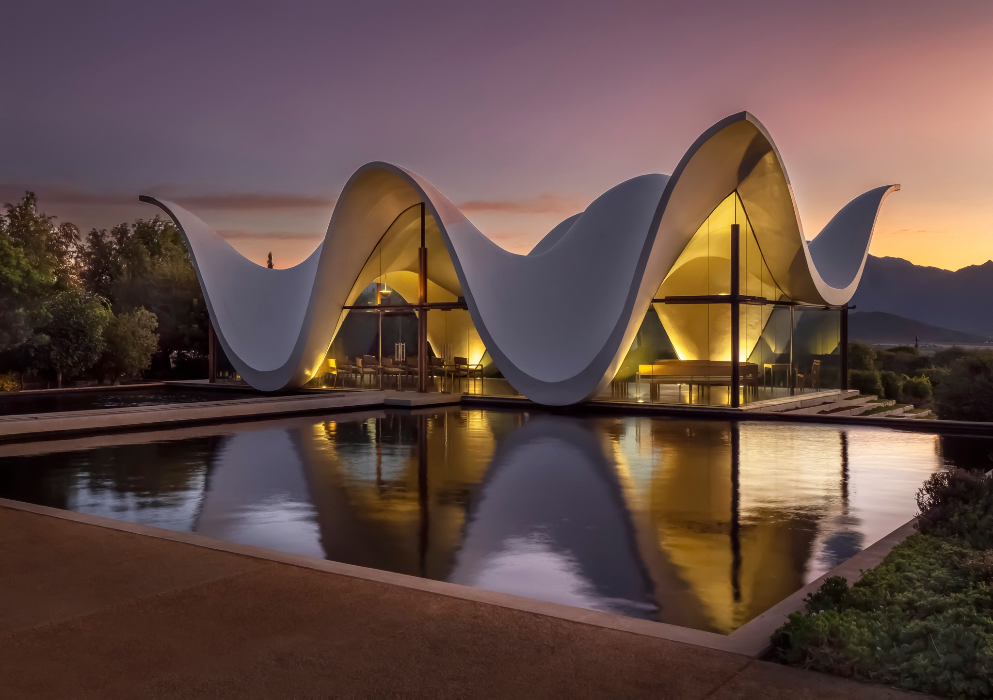Chapel The Bosjes Estate LIGHTING MAGAZINE